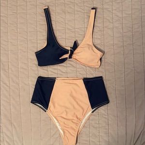 NWT Cupshe High Waisted Bikini